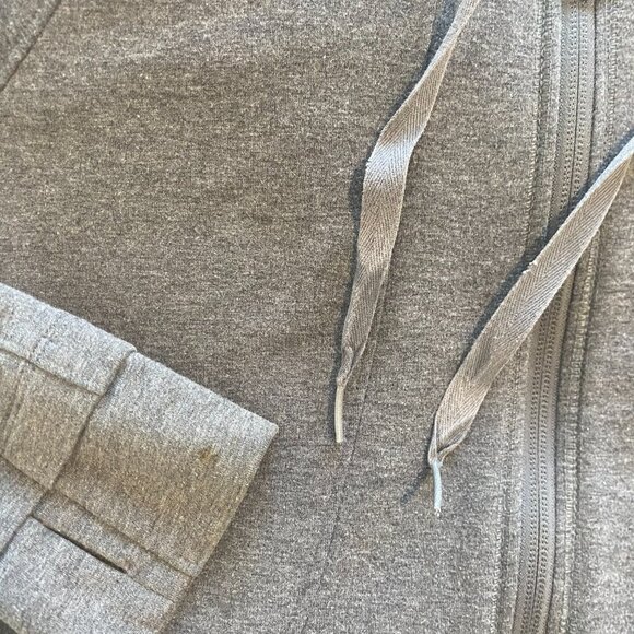 Danskin Comfy Basic Grey Zip Up Sweater Hoodie Women's Size XL - Picture 7 of 7